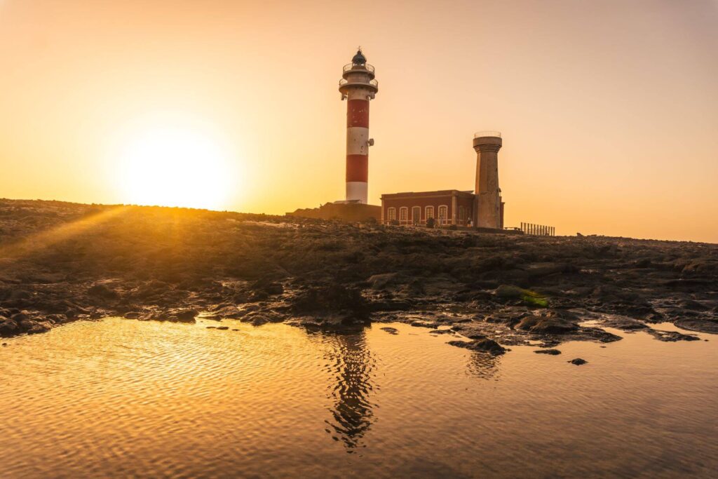 Leuchturm auf Fuerteventura bei El Cotillo