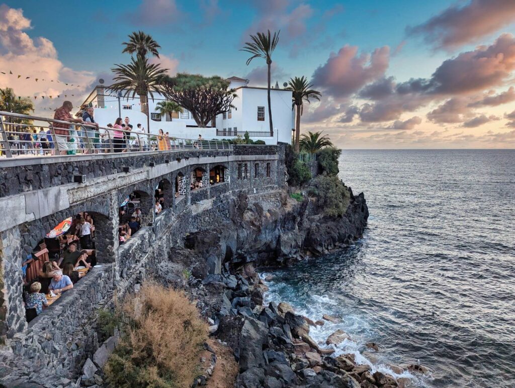 Teneriffa Nord mit dem Restaurant Pomodoro