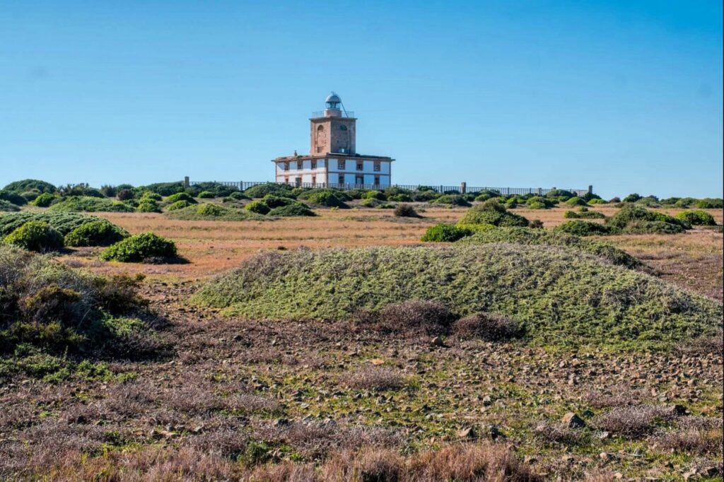 Leuchtturm und Landschaft von Tabarca